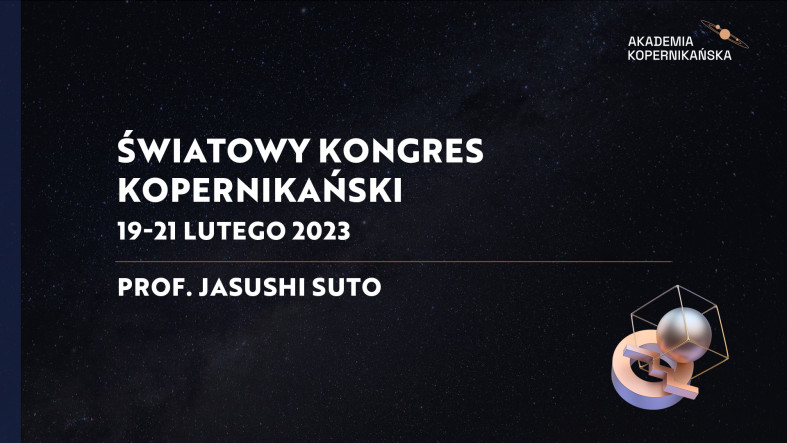 prof. Jasushi Suto - Światowy Kongres Kopernikański